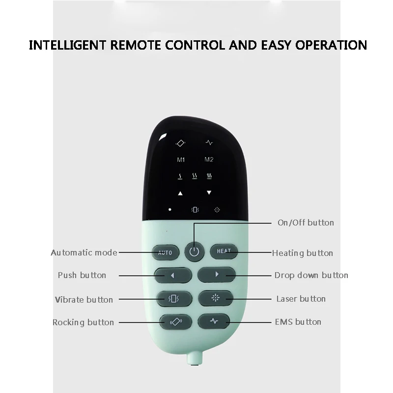 Electric Percussion Pain Relief Lumbar Heat Traction Back Pain Massager Lumbar Massage Back Stretcher