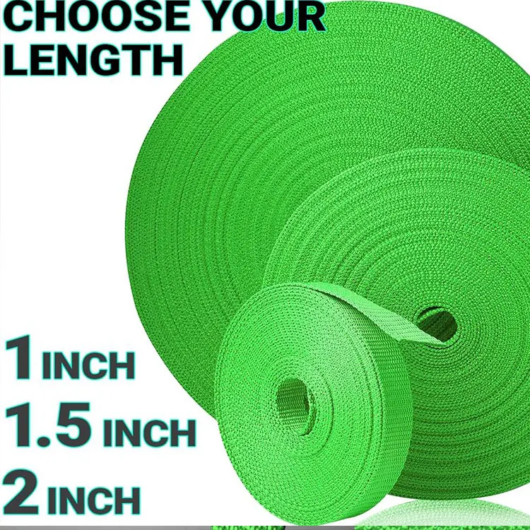 Wholesale Price Flat Flat Polyester Webbing Belt Strap For Seatbelt