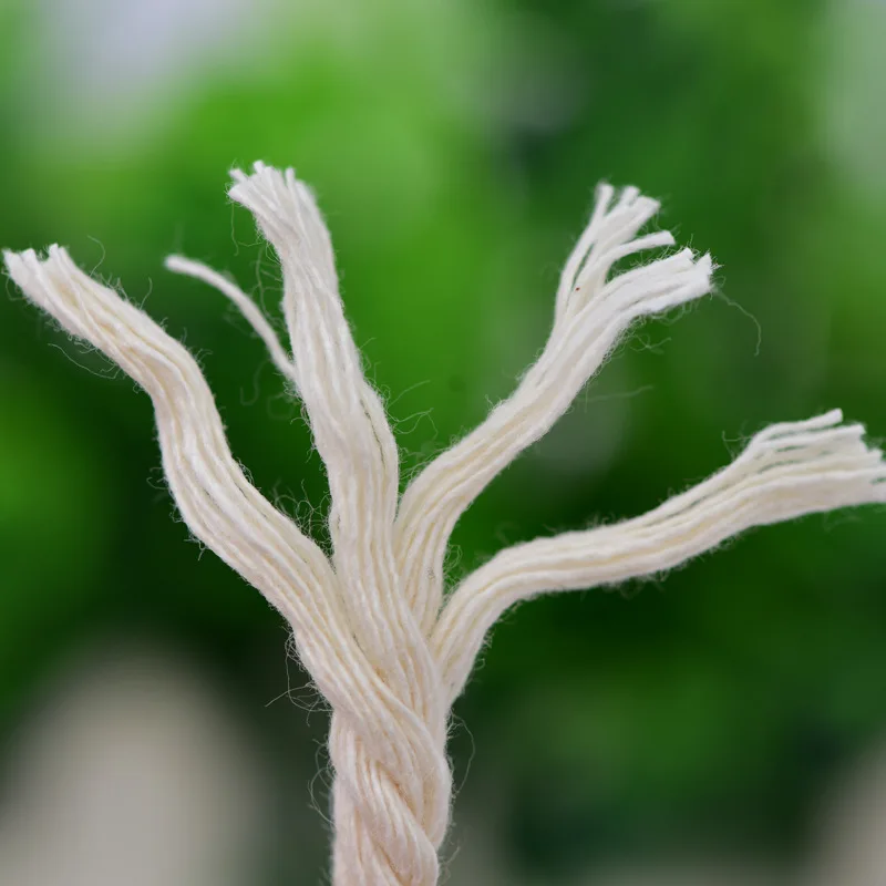 
2021 Cotton Decorative Wholesale Cotton Braided Rope For Kniting 