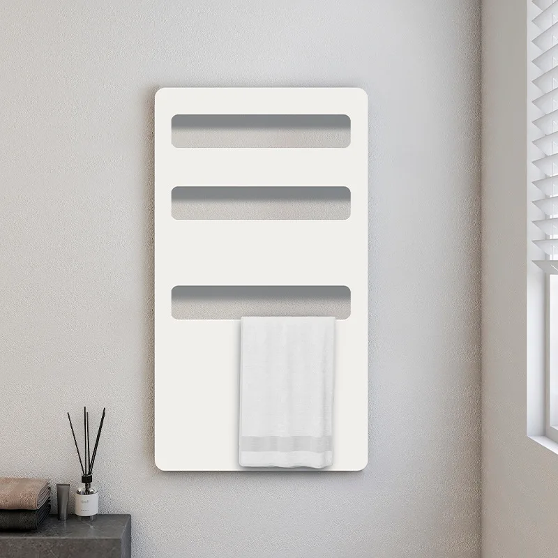 Smart Bathroom Home Furnishing Graphene Intelligent Electric Radiator Dryer Heated Towel Warmer Towel Racks
