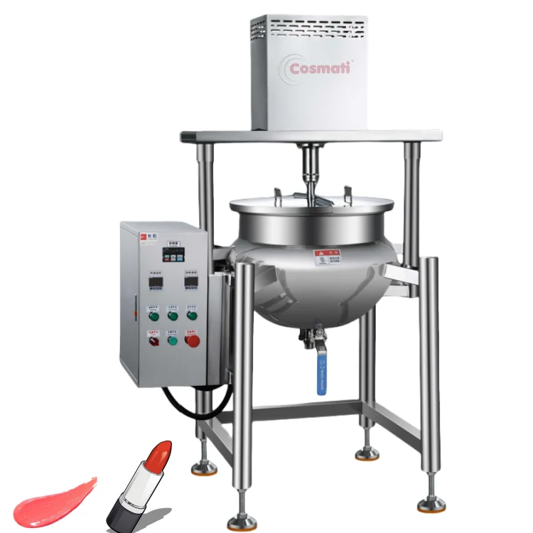 lipstick dissolving and melting pot wax balm disperser mixer tank