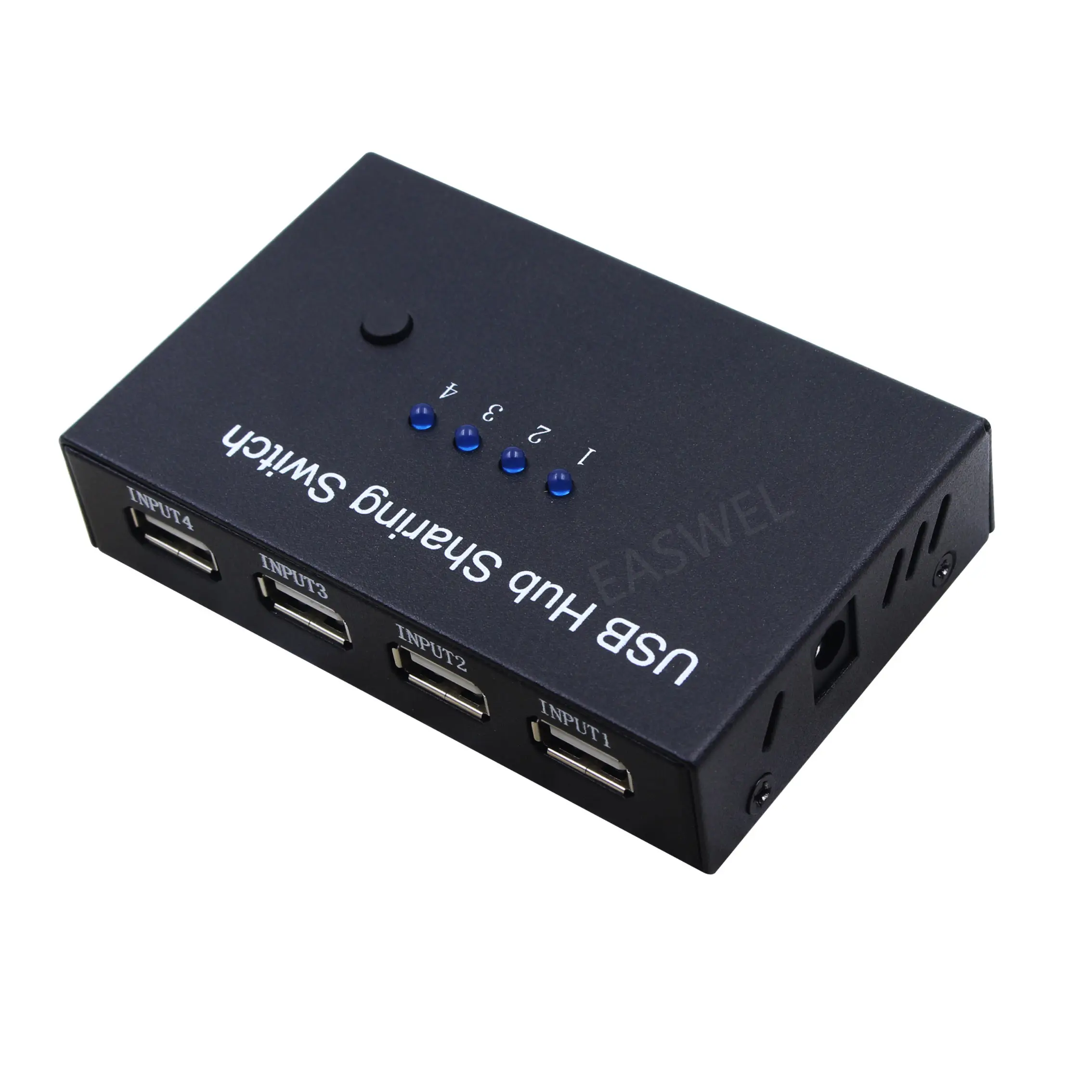 New 4 Port USB Switch Selector 4 Port USB 2.0 HUB Sharing Switcher Switch For mouse keyboard PC Scanner Printer
