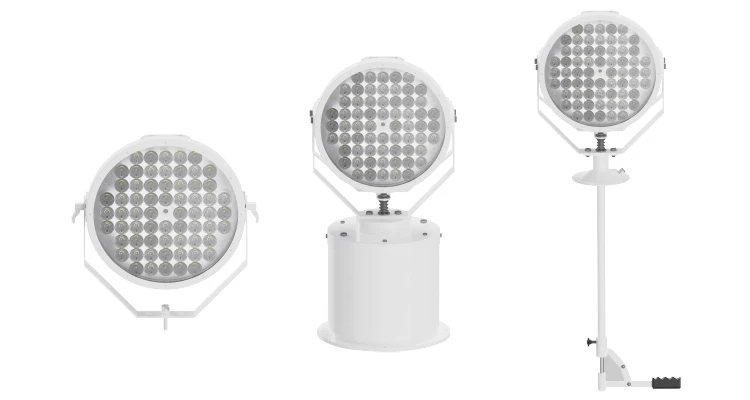 marine searchlight wireless 12 inch round marine search light 24v