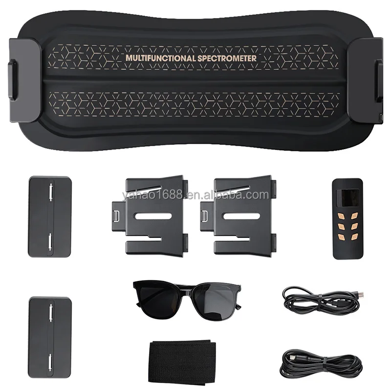 Foldable LED skin rejuvenation instrument large row light silicone photon beauty mask