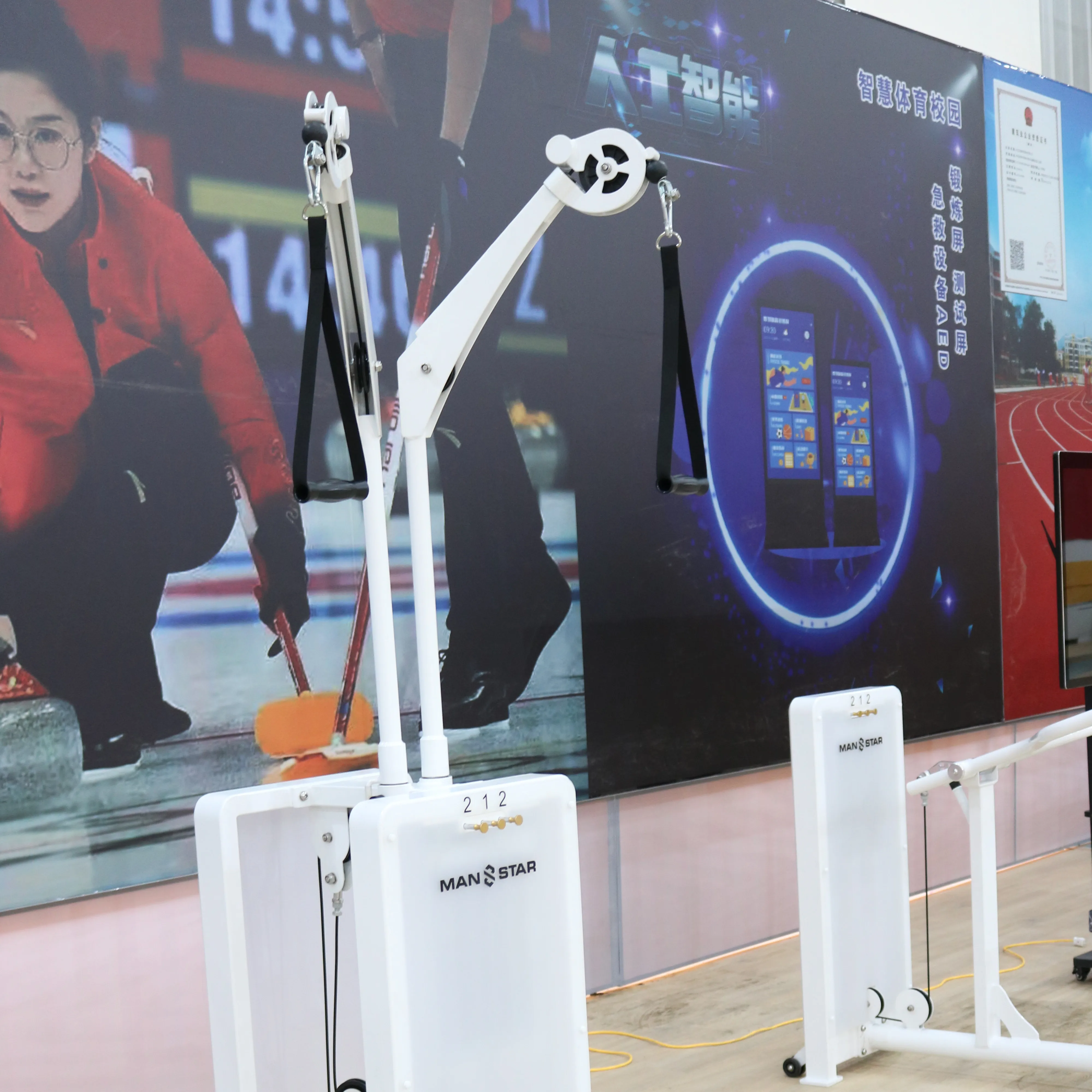 Commercial upper limb flexion and extension trainer back muscle strength comprehensive trainer