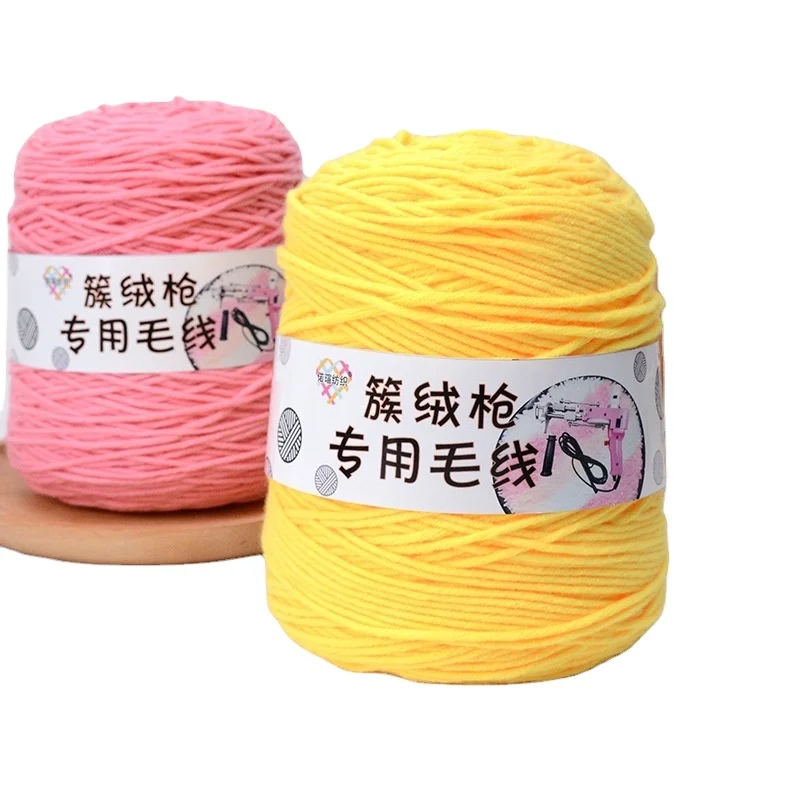 Wholesale Lizida Brand High-Quality Acrylic Tufting Yarn for DIY Rugs