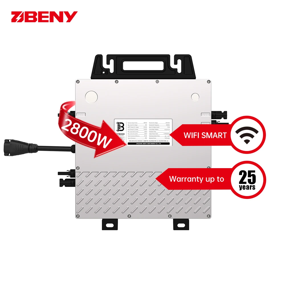 BENY микро инвертор 2800 Вт на сетке солнечной системы Солнечные Микро инверторы
