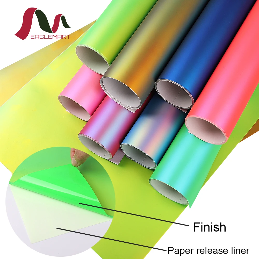 New Product Pearl Rainbow Self Adhesive Sticker Vinyl Roll Permanent Adhesive Craft Vinyl for Cricut Cutter