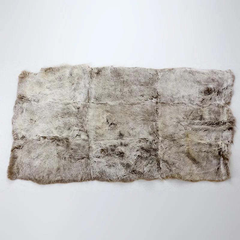 Мягкое одеяло из натурального кроличьего меха цвета на заказ лоскутный кожаный меховой ковер чехол для дивана кровати фетра