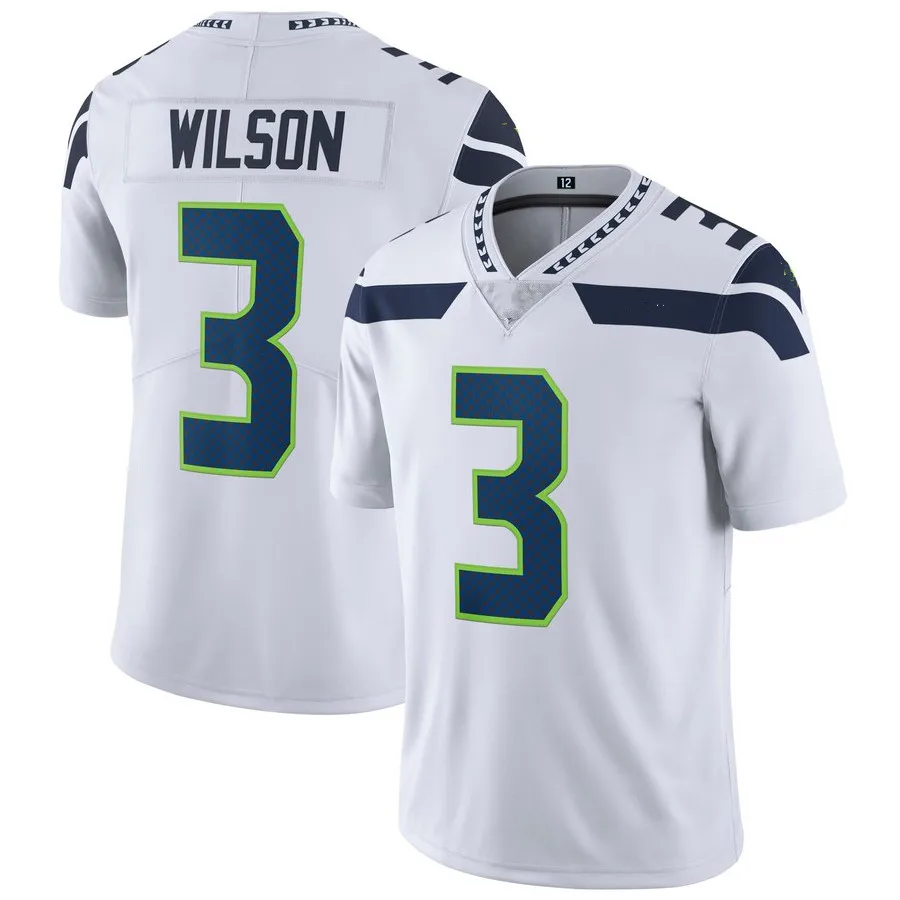 3 Russell Wilson Jersey 14 DK Metcalf 54 Bobby Wagner 16 Tyler Lockett 12#Fan Football Jerseys 49#GRIFFIN