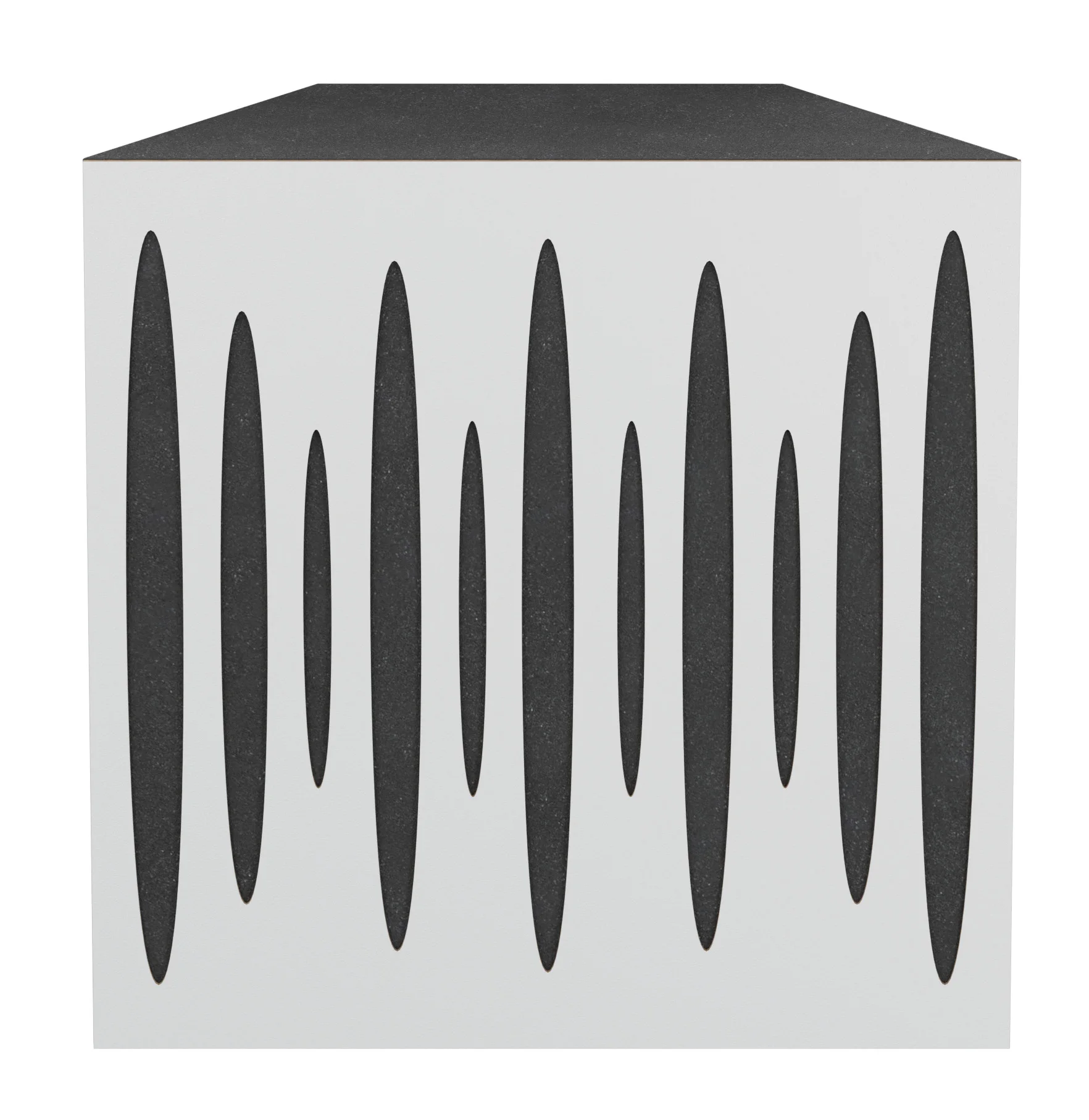 wood acoustic bass trap corner for music room theater