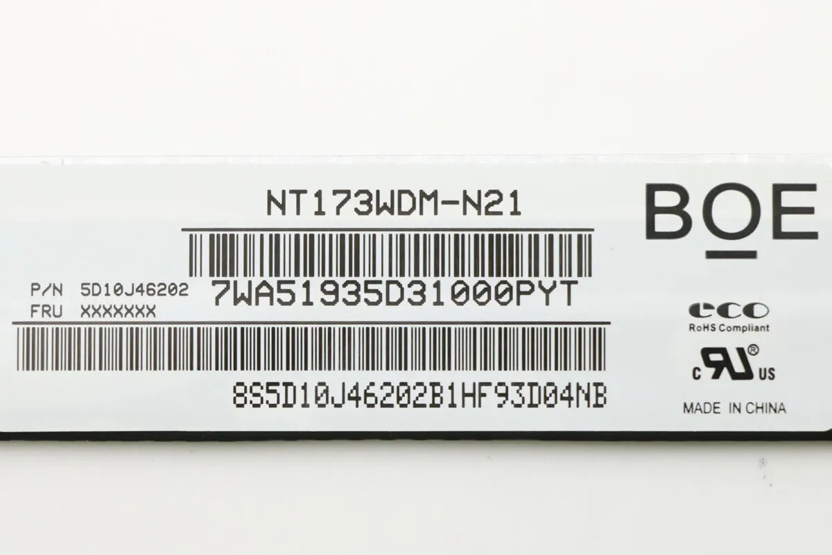 New 17.3 Laptop LCD Screen NT173WDM-N21 N11 B173RTN02.2 For Lenovo ideapad 110-17 300-17 320-17IKB HD+ 30pin Matrix