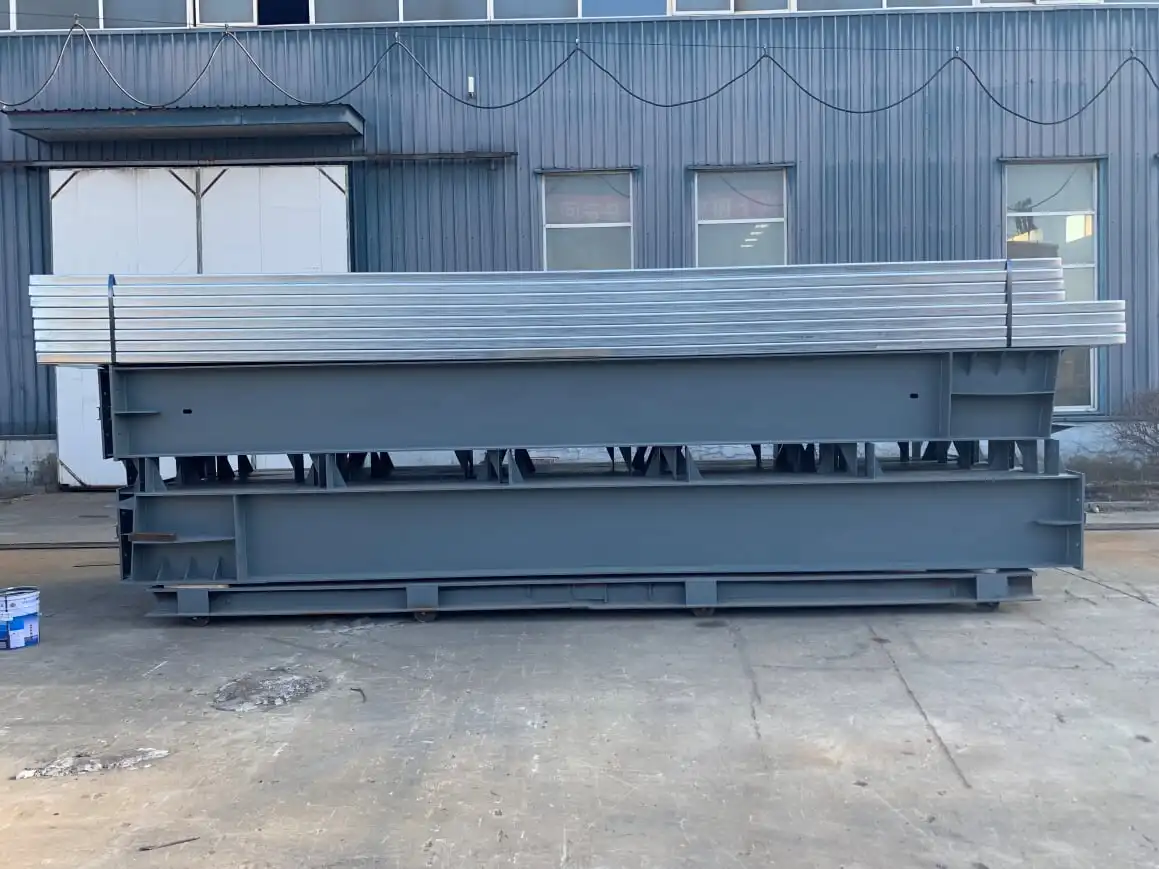 Factory Design Light Metal Sloping Roof Steel Structure Building Warehouse Workshop For Sale