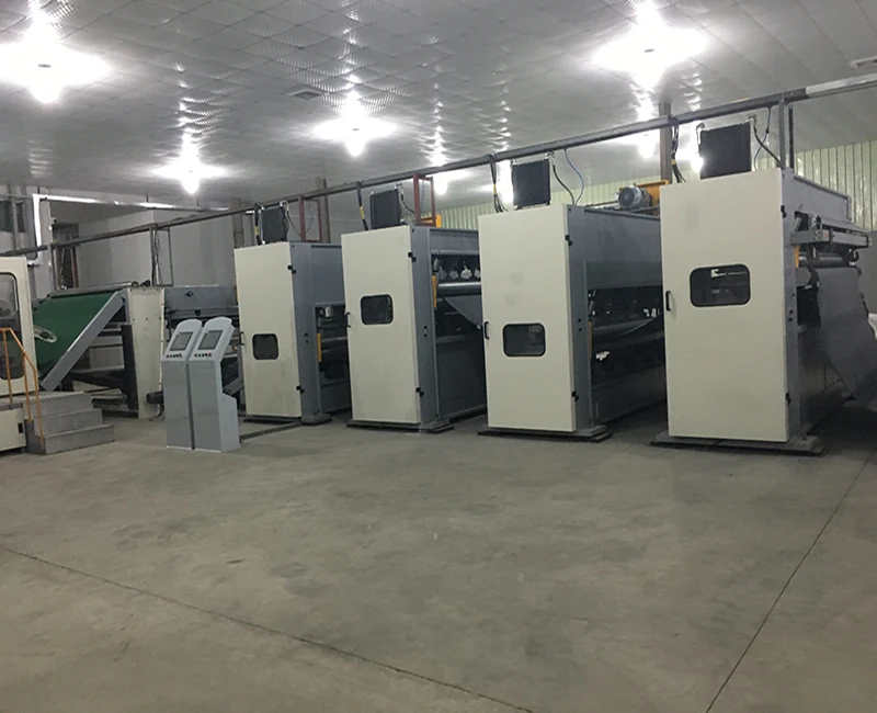 3D graphic pattern non woven carpet needle punching machine