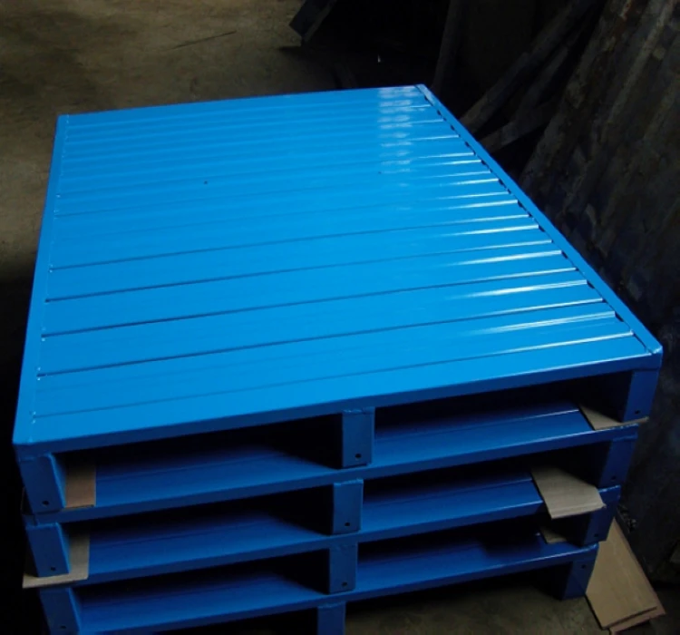 Durable Steel Pallet for Storage Rack or Shelf Stackable Steel Pallet