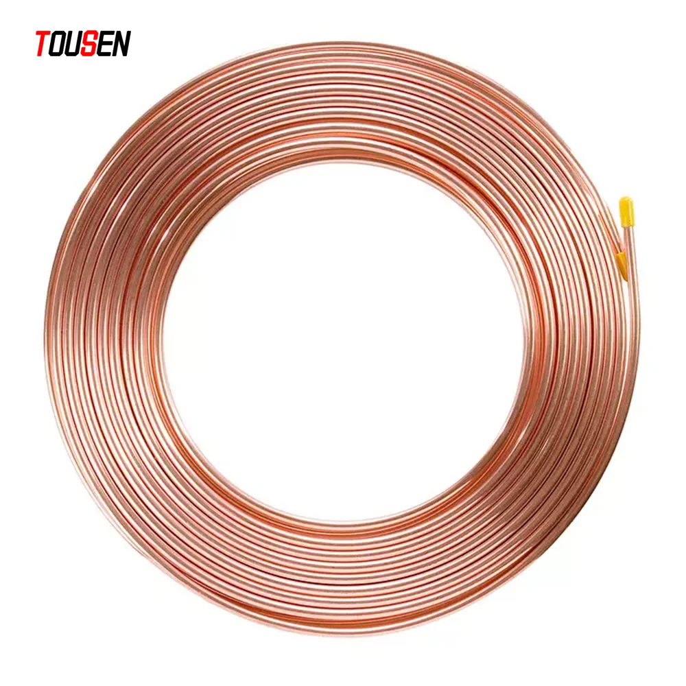 Air Conditioner Pancake Coil Copper Copper pipe for refrigerator Manufacturer hot sale copper pipe tube