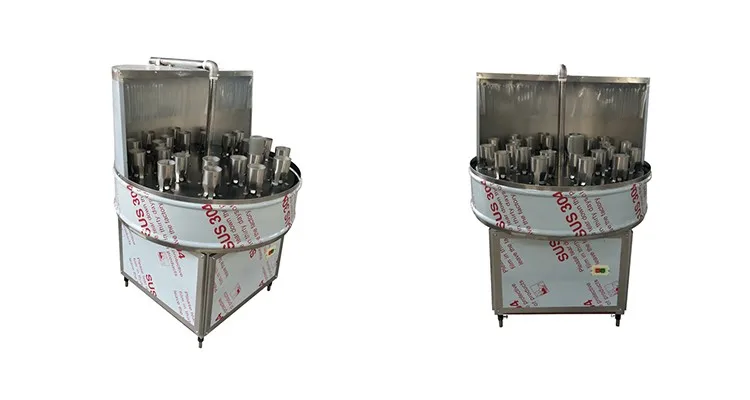 
Semi automatic small bottle washing machine used bottle washing machine 