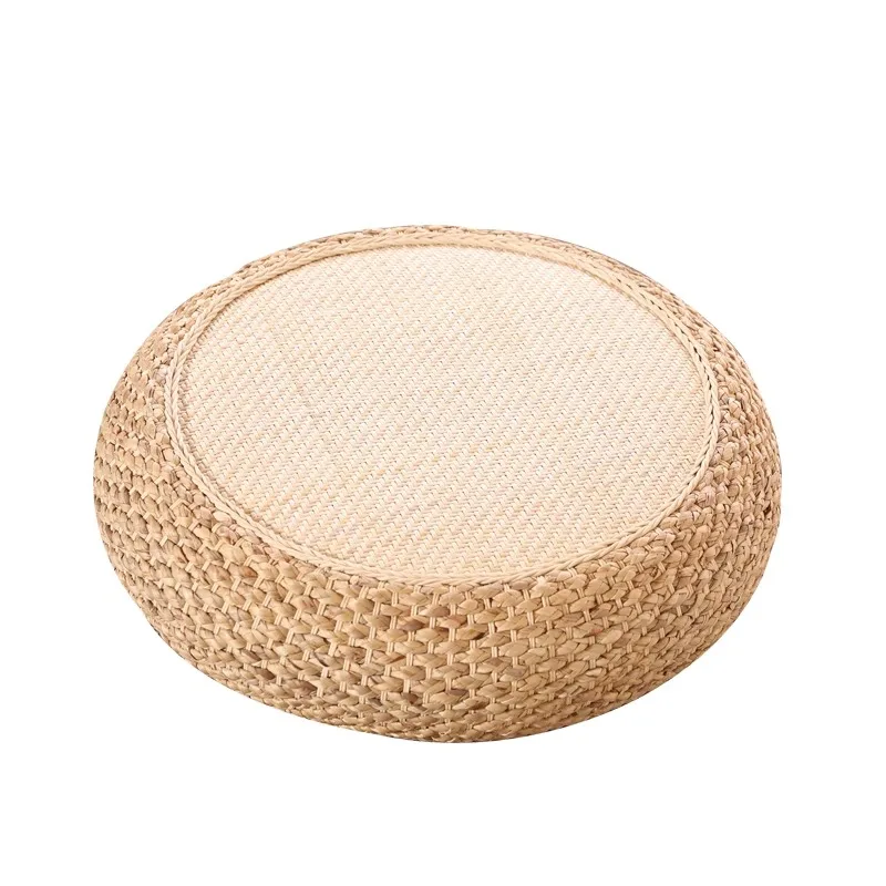 Padded straw futon seat cushion meditation and floor cushions Custom OEM ODM