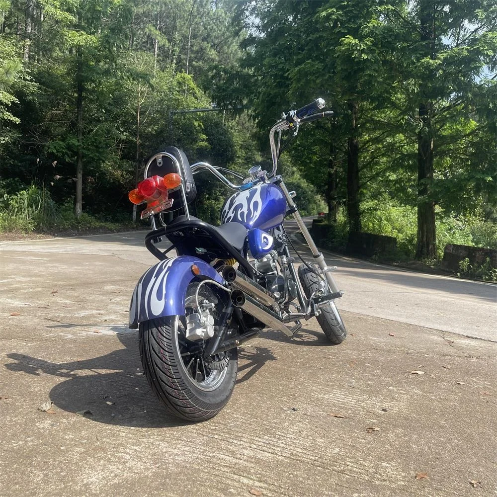 Manual/Automatic Transmission Comfortable and Convenient 125CChopper Motorcycle Comfortable Two-wheeler