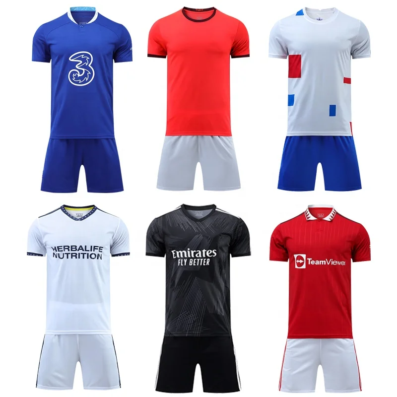 Custom New Model Soccer Sport Football Jersey with Cheap Price
