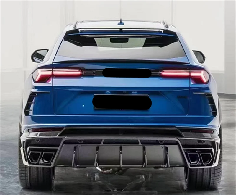 URUS upgraded to M-style carbon fiber body kit for Lamborghini URUS front lip rear diffuser side skirts rear spoiler