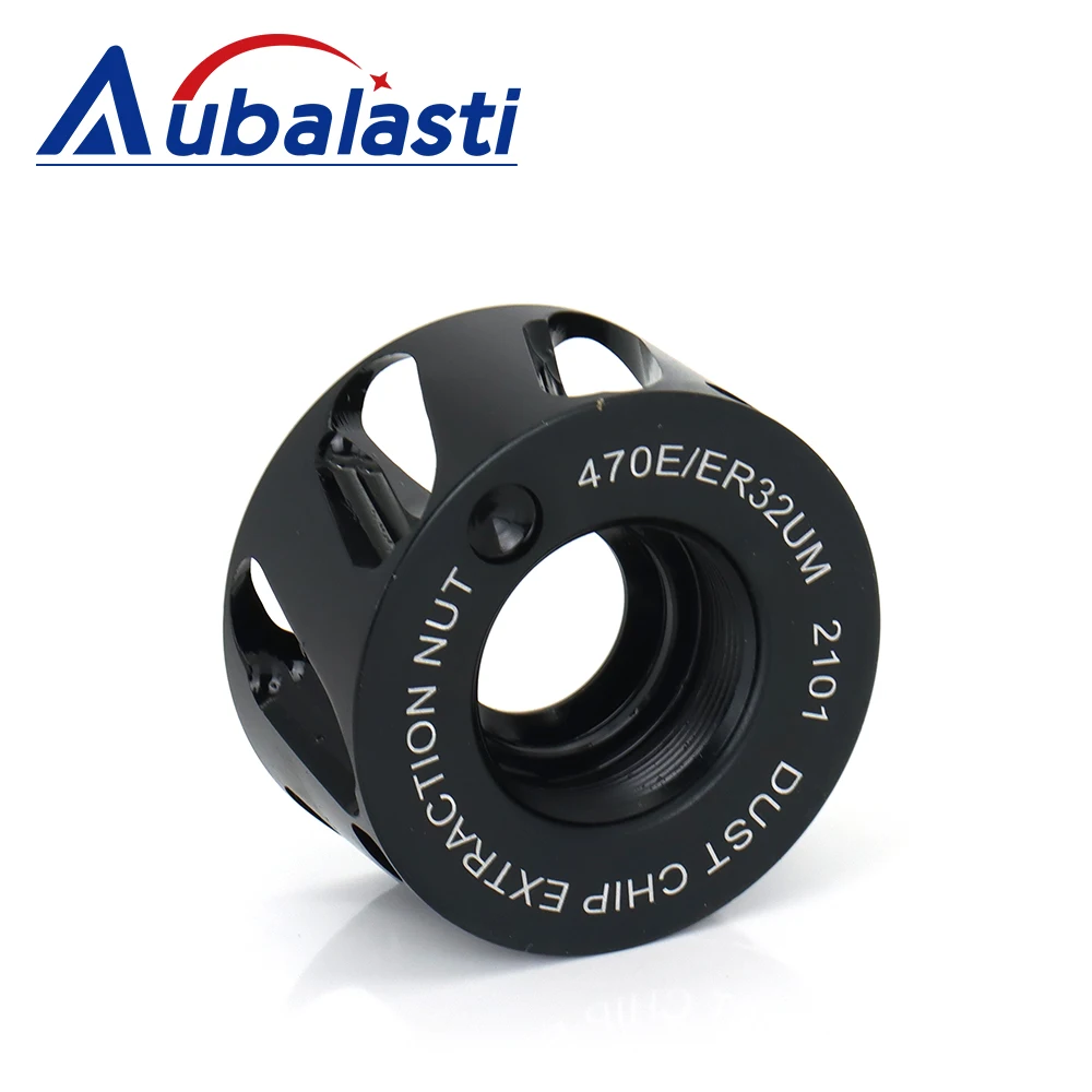 Aubalasti 1 шт. ER20 ER25 ER32 ER40 вакуумная гайка скорость 24000 об/мин алюминиевый антикоррозийный амортизатор профессиональная гайка для удаления пыли