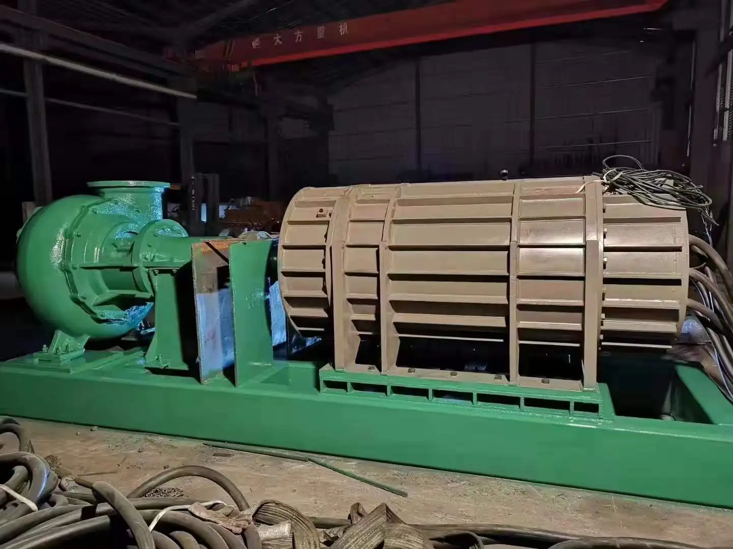 High Pressure Large Flow Sand Suction Pump Centrifugal Gravel Dredging Mud River Sand Pump