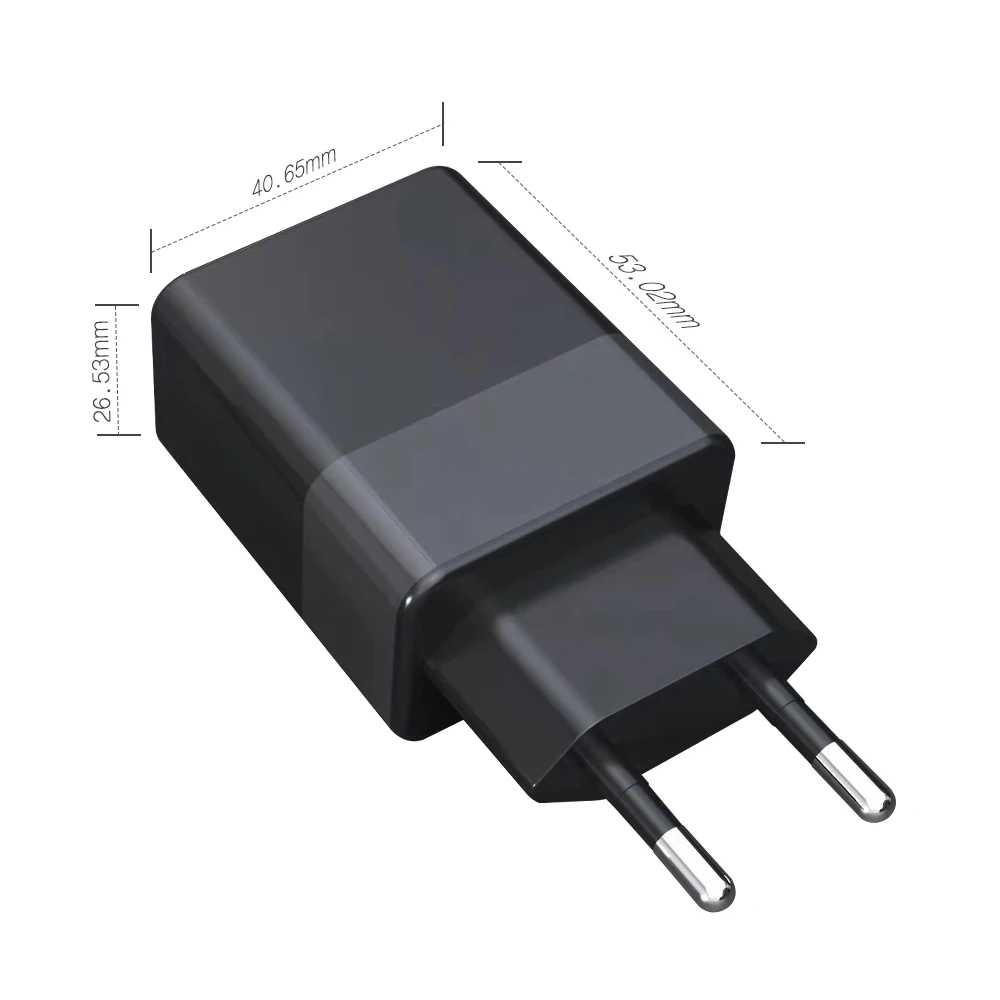 CE KC Certified 33W 30W Charger USB C PD+QC3.0 2 Ports Fast Charger Type C Europe Korean Plug For Mobile Phone Tablets Notebook