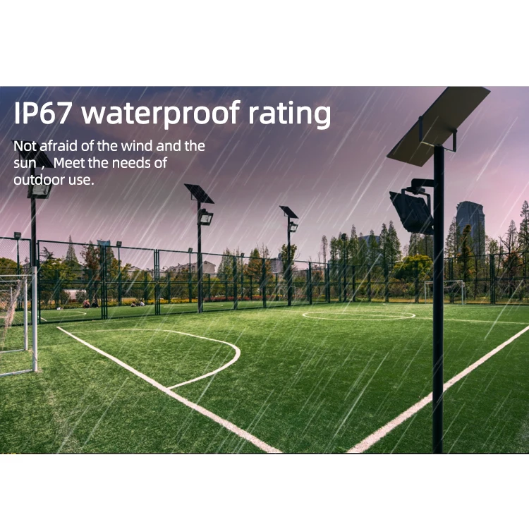 Оптовая продажа алюминиевая пейзажная лампа для парка IP67 60 Вт 100 200 300 500 800 солнечная Светодиодная