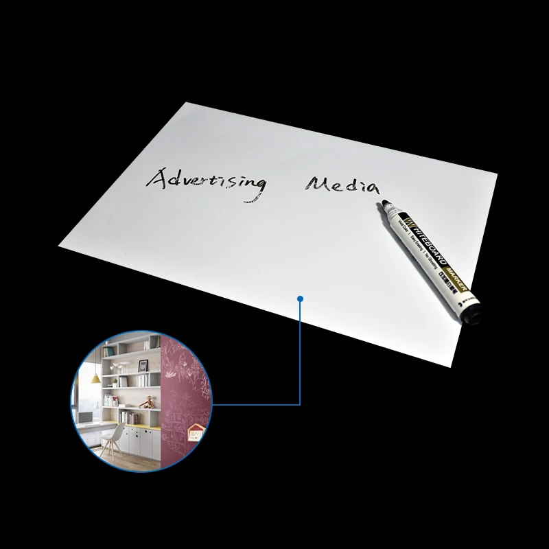 Dust Free Writing Gummed Магнитная доске дно двойной слой письменной доски