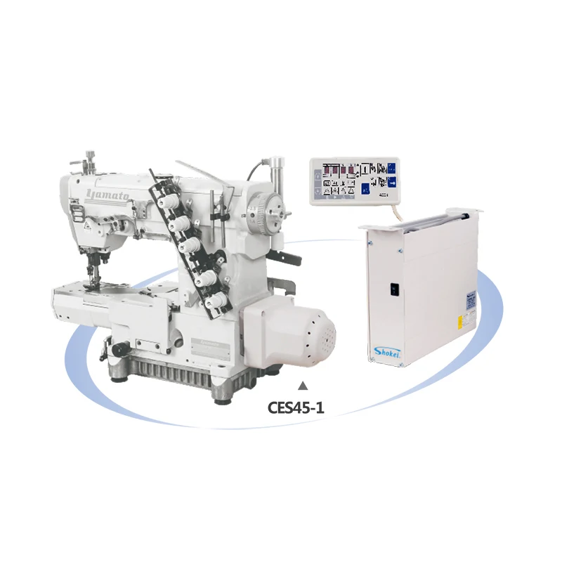 YAMATO Coverstitch  sewing machine series SHOKEI Energy Saving DD Motor CES45-KE500 |GRAND industrial sewing machine motor