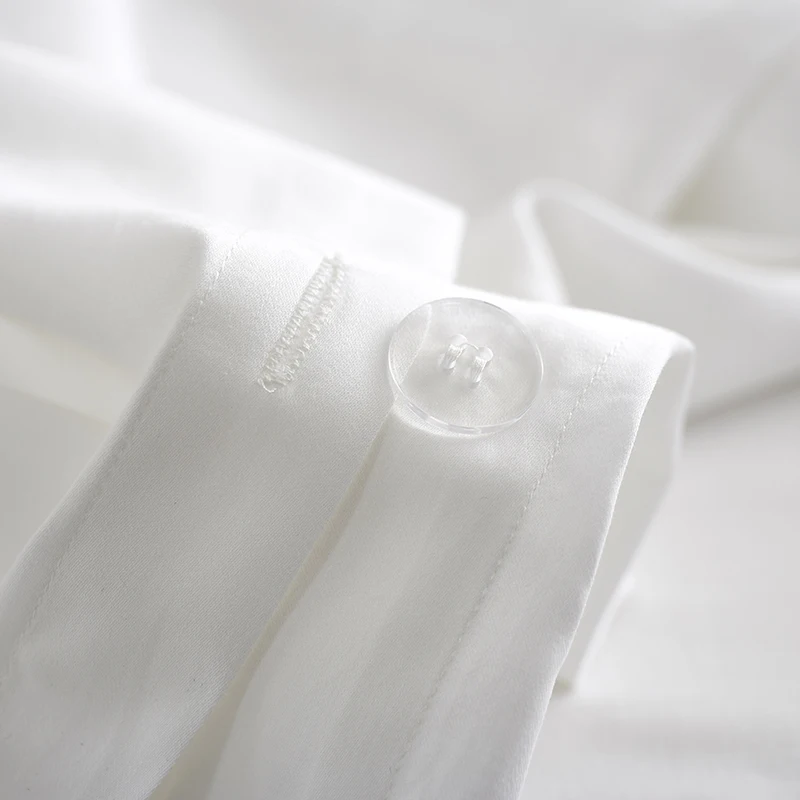 Wholesale 200TC Luxury 100% Cotton White Comforter Duvet Cover Floral Bedding Set Bed Linen 4 Piece