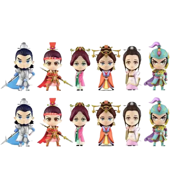 Оригинальная мини-фигурка на заказ милая девочка мультяшная модная ПВХ пластиковая Коллекционная 3d-фигурка модели