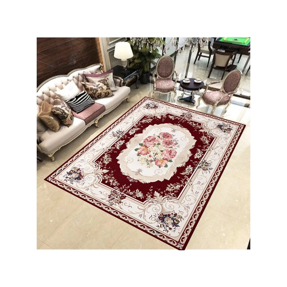 Grade Customized 100% Viscose Silk Carpets and Rugs for living room