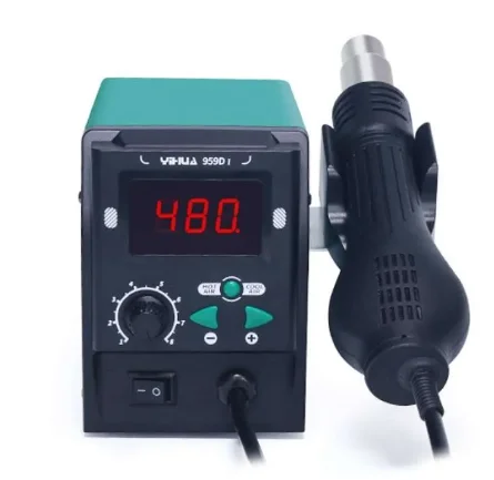 Soldering Station Yihua 959d I Nozzles Storage Install Disassemble Easily Hot Air Gun Desoldering Smd Rework Soldering Station