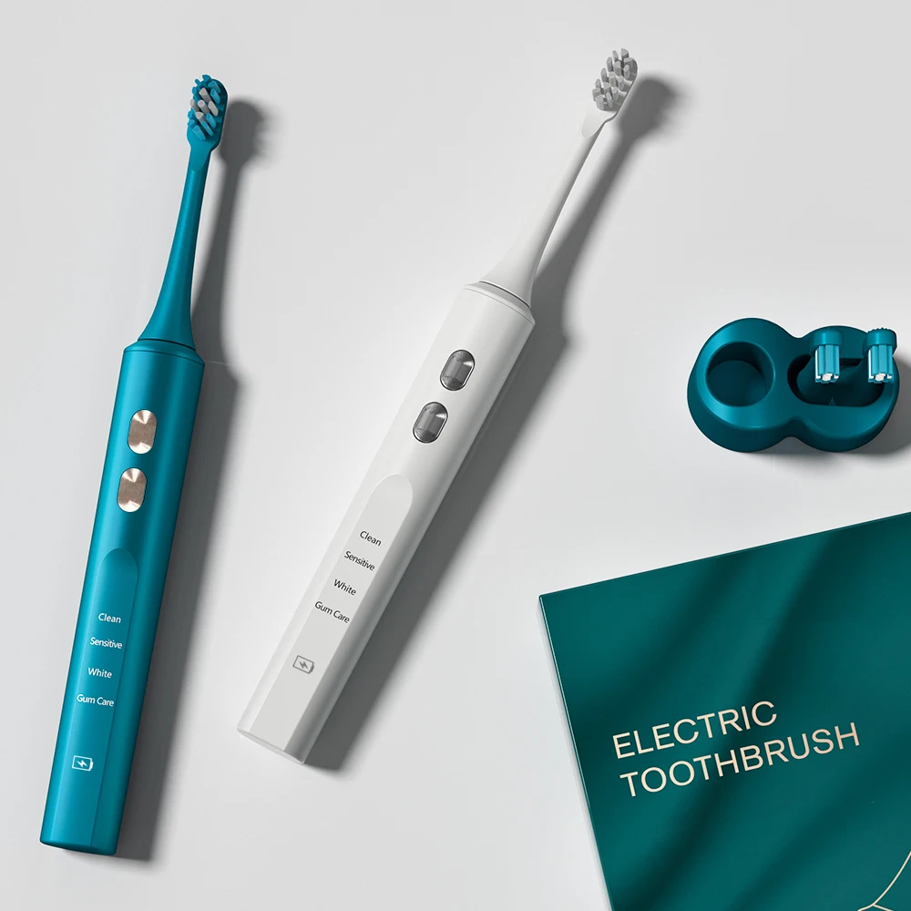 The best Chinese style body change outdoor waterproof customized adult formula 4 modes electric toothbrush with travel