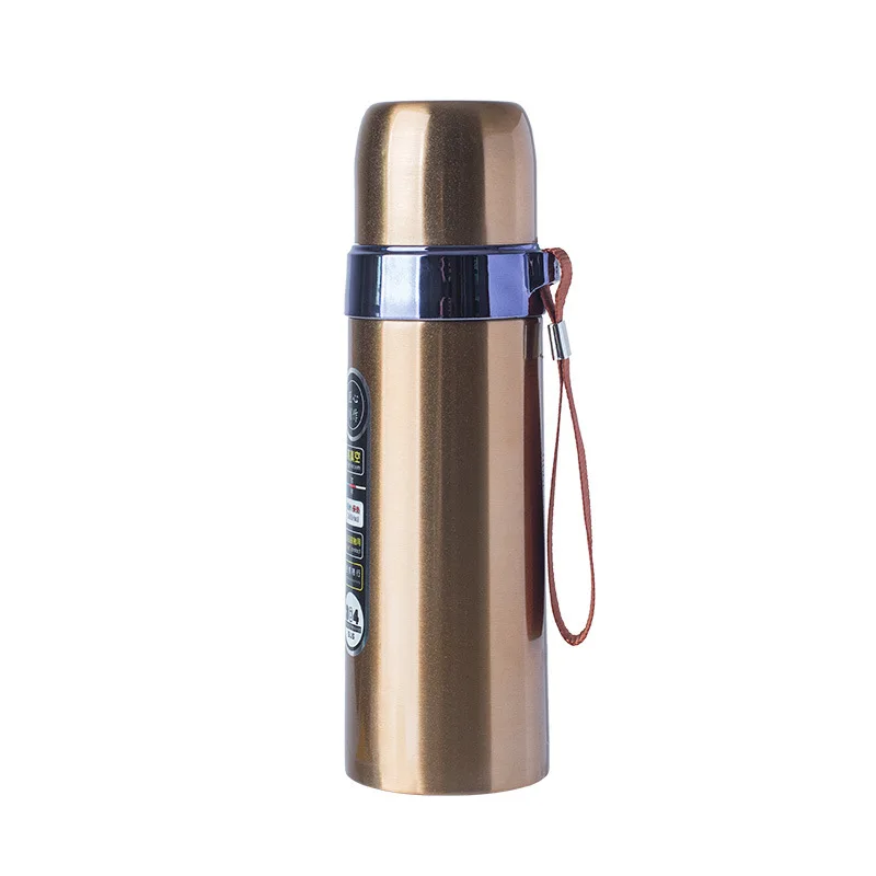 
550ml Thermos Double Wall Drinking Designed Stainless Steel Water Bottle With Lid 