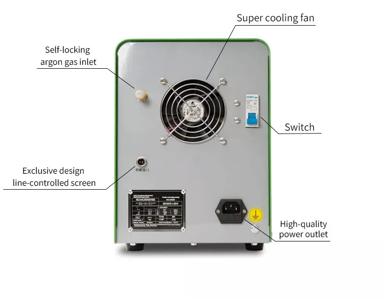 Intelligent Cold Welding Machine Stainless Steel TIG Welder Multifunction Welding Machine