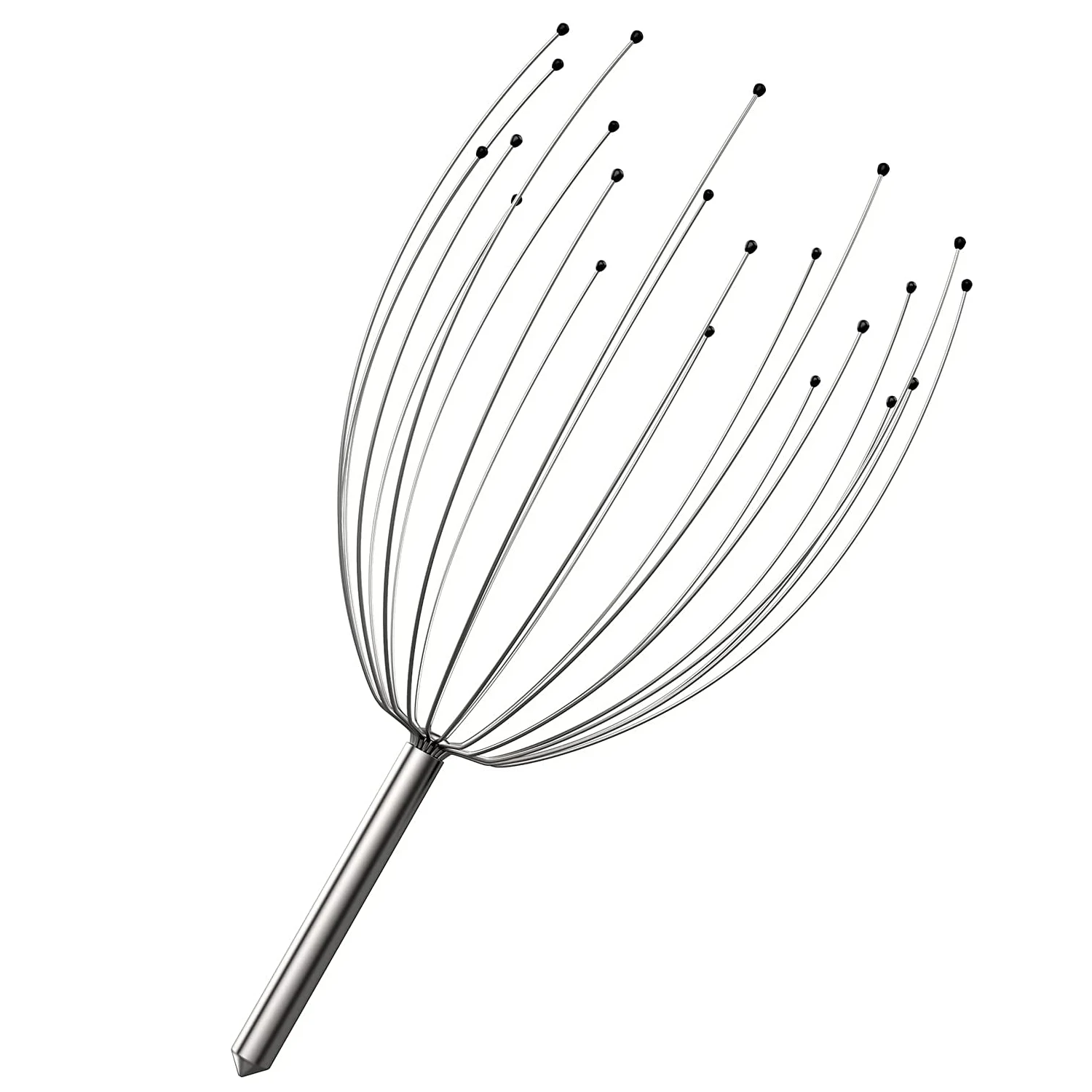 Scalp massager head massager  Stainless Back Massager Rolling head scratcher stress relax