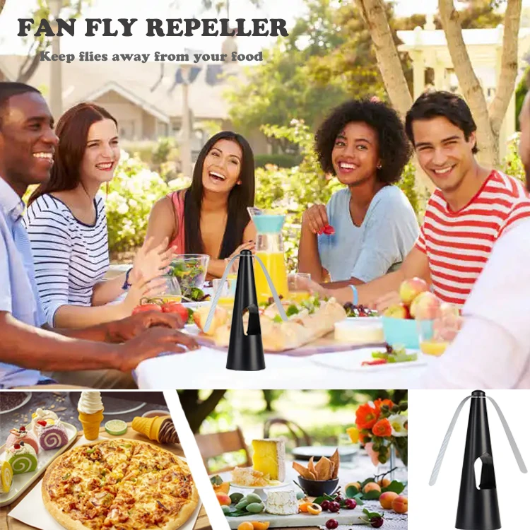 Factory Direct Tabletop Hanging USB Battery Indoor Outdoor BBQ Mosquito Fly Repeller Fan Pest Repeller