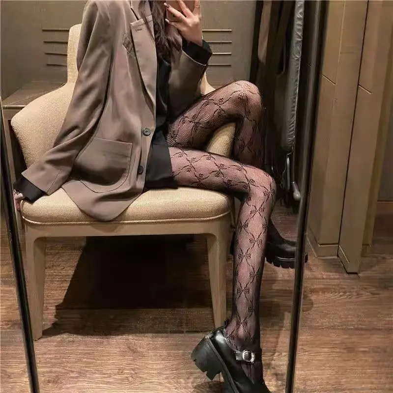 Women thin lace sexy fishnet socks bottoming stockings