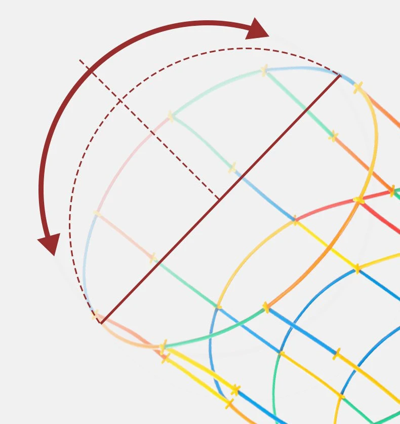 Kids DIY building assembly plastic building blocks construction straw building block toy