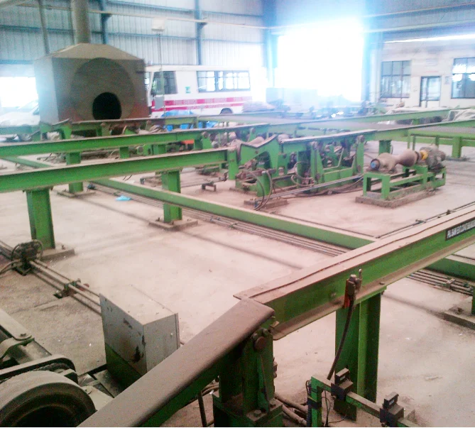 pipe descaling machine/tube cleaning shot blasting machine/shot blasting equipment for pipe cleaning
