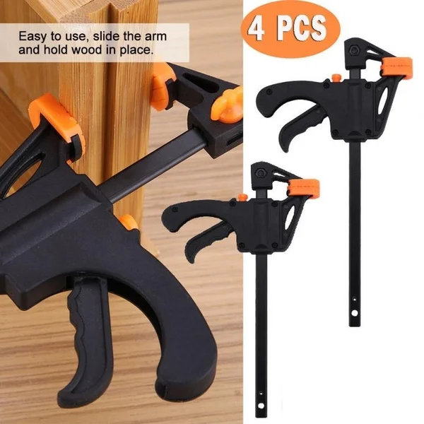 4 Inch Heavy Duty Quick Release F Clamps for Wood Working Outils De Menuiserie