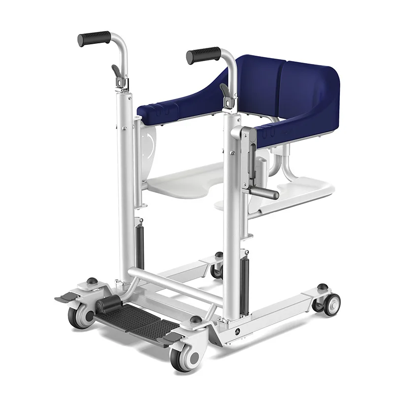 Factory price handicap elderly patient mover transfer lift chair with wheel and castor for car and shower