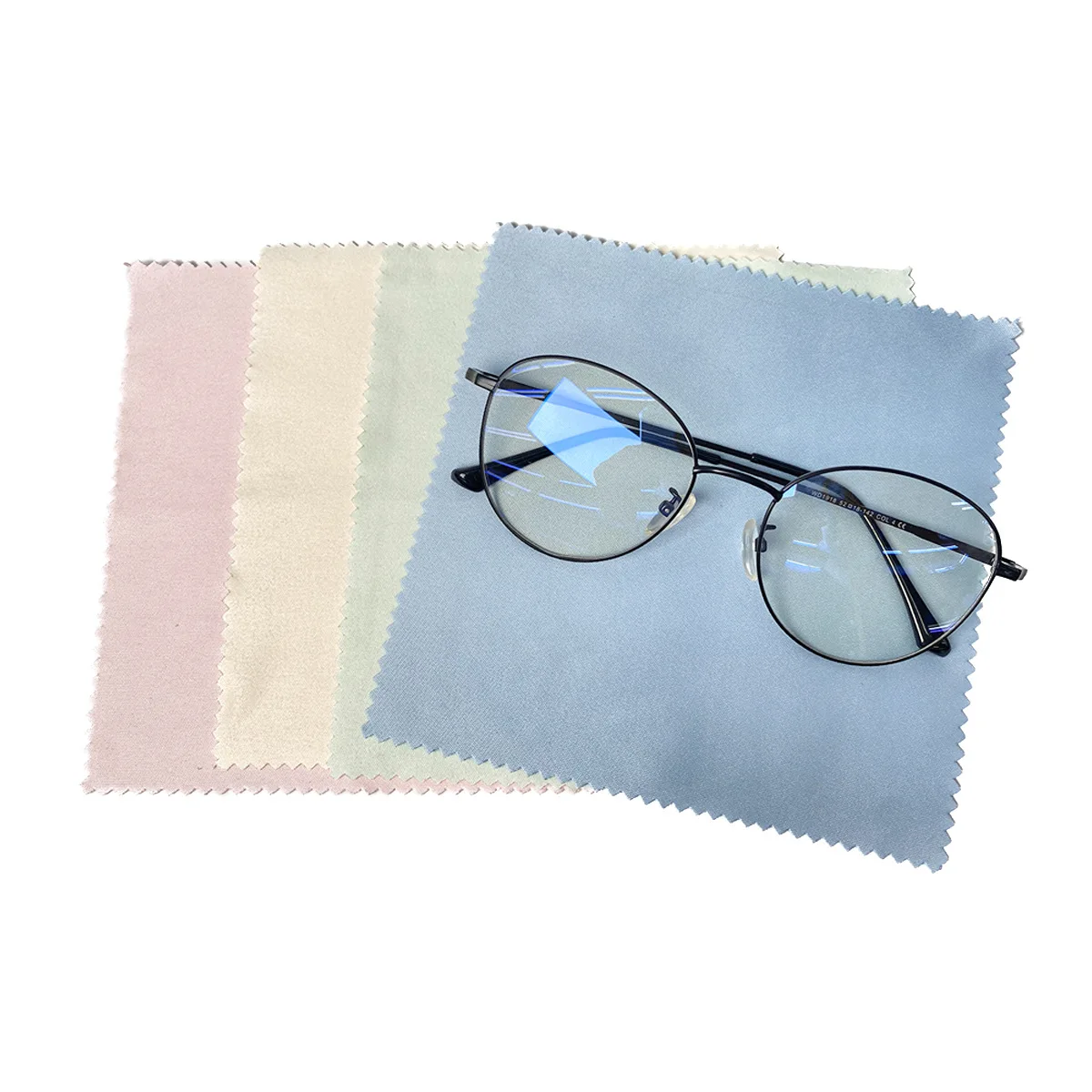 2024 Wholesale Fine Fiber Solid Color Fashion Glasses Cloth for Glasses