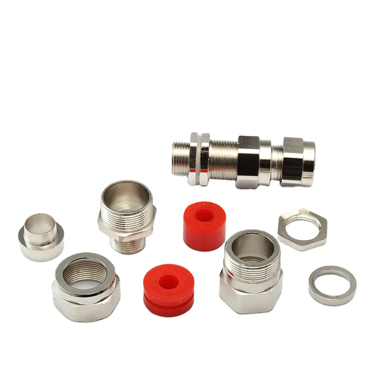 Manufacturer NPT EX Stainless Steel Cable Gland For Armored Wire Protection