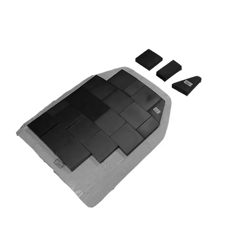 Уровень 4 глинозем + ПЭ керамическая жесткая бронированная пластина SAPI силиконовая карбидная пластина