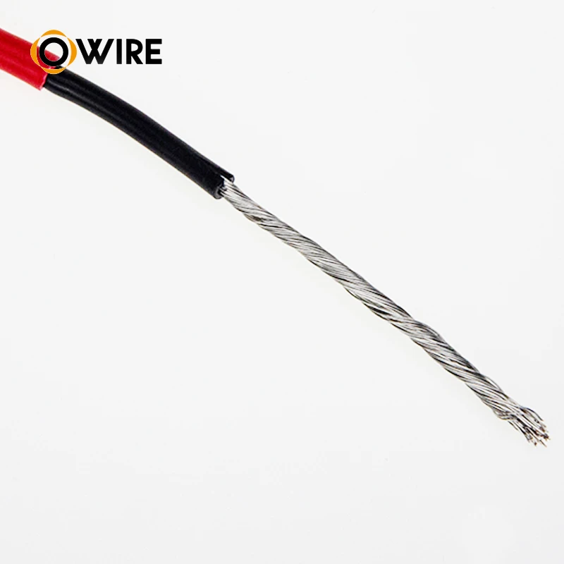 Custom 600v 1500v 12 awg 4mm 6mm dc solar pv cable