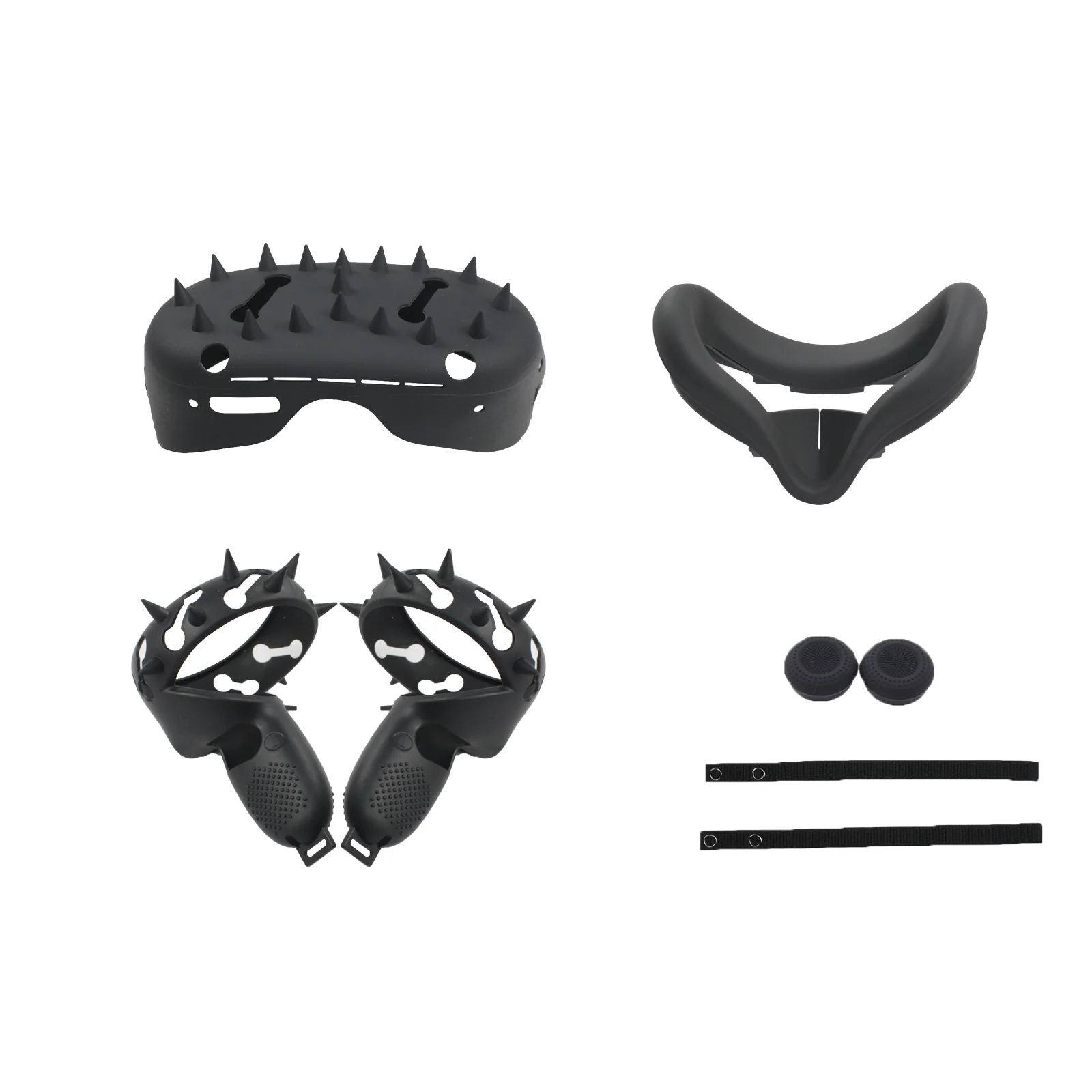 Suitable for oculus quest 2 VR accessories controller protective shell VR glasses protective cover anti-collision and sweat